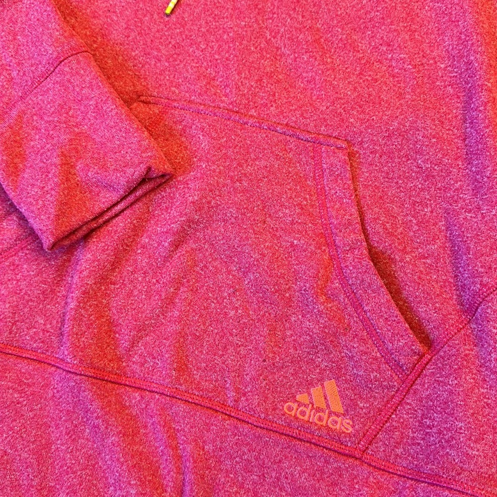 Dark pink Adidas Ultimate hoodie - Picture 2 of 3